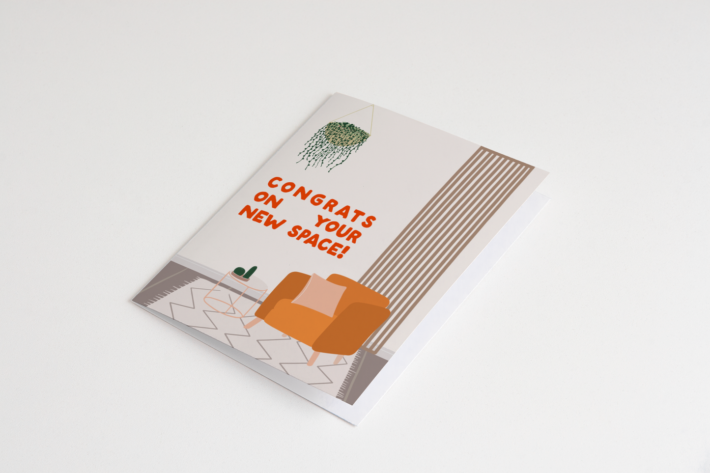 New Space Housewarming Greeting Card