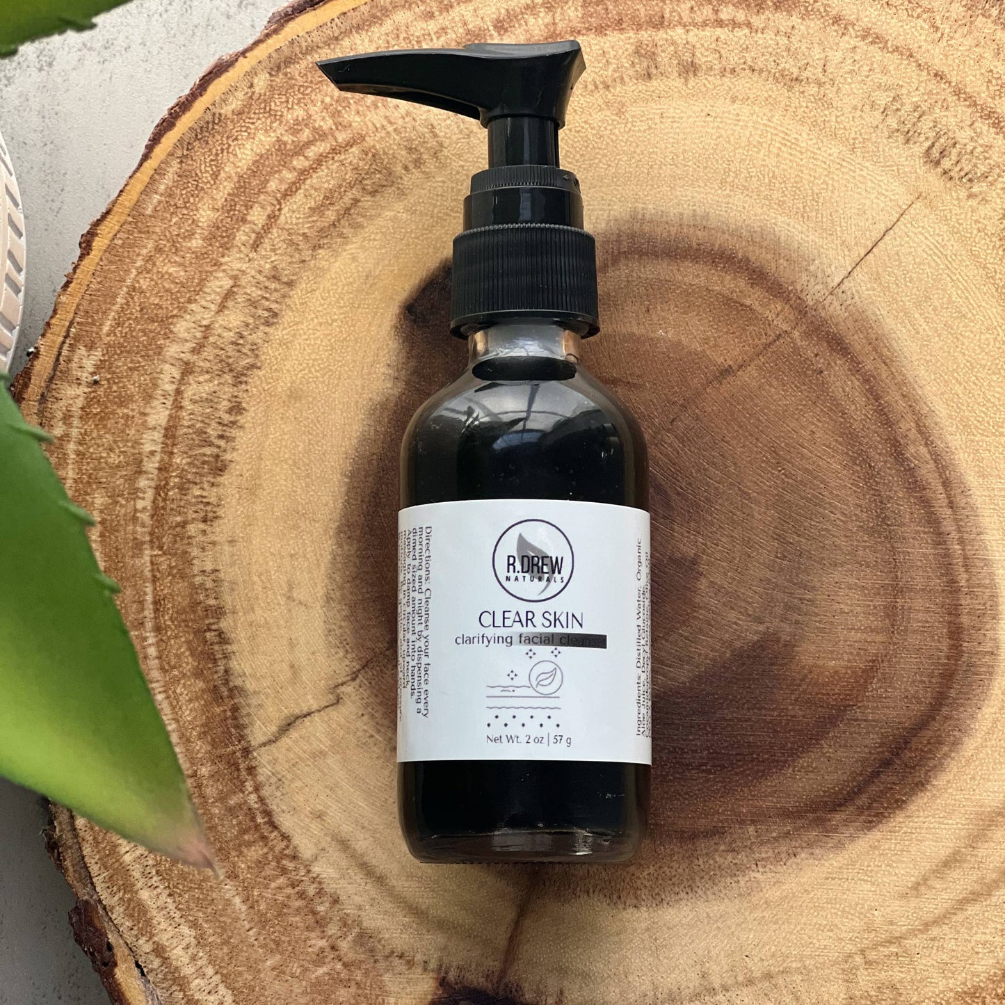 Clear Skin Charcoal Face Wash - Vegan