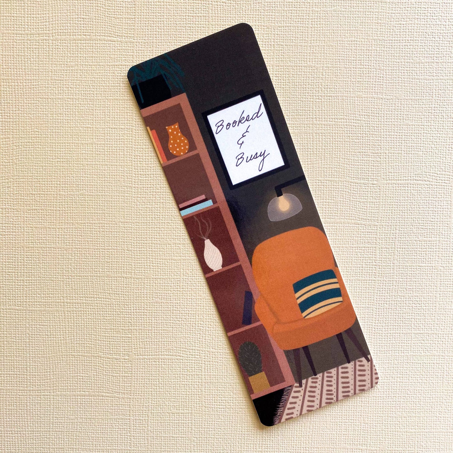 Booked + Busy Bookmark