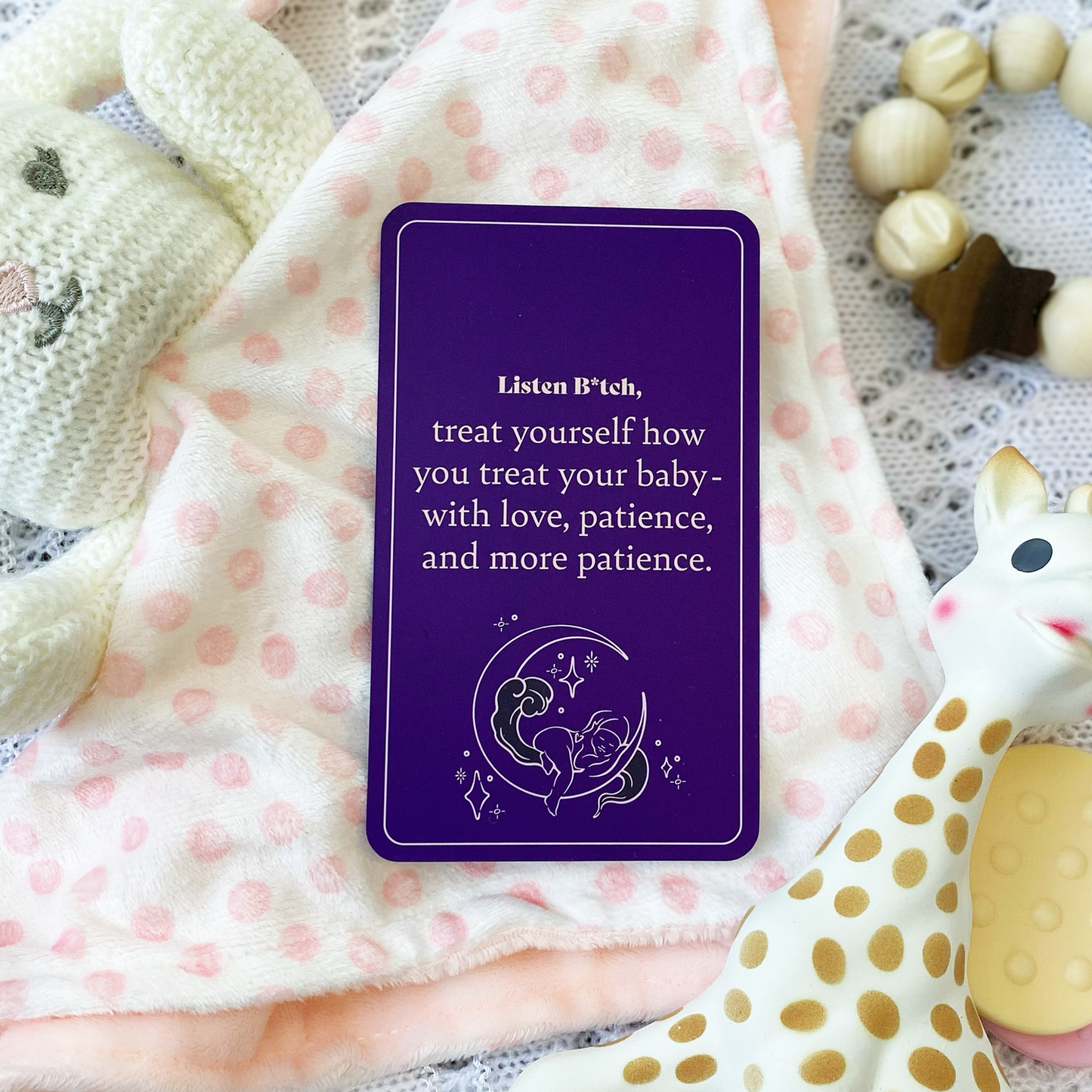 Listen B*tch New Mom Affirmation Cards