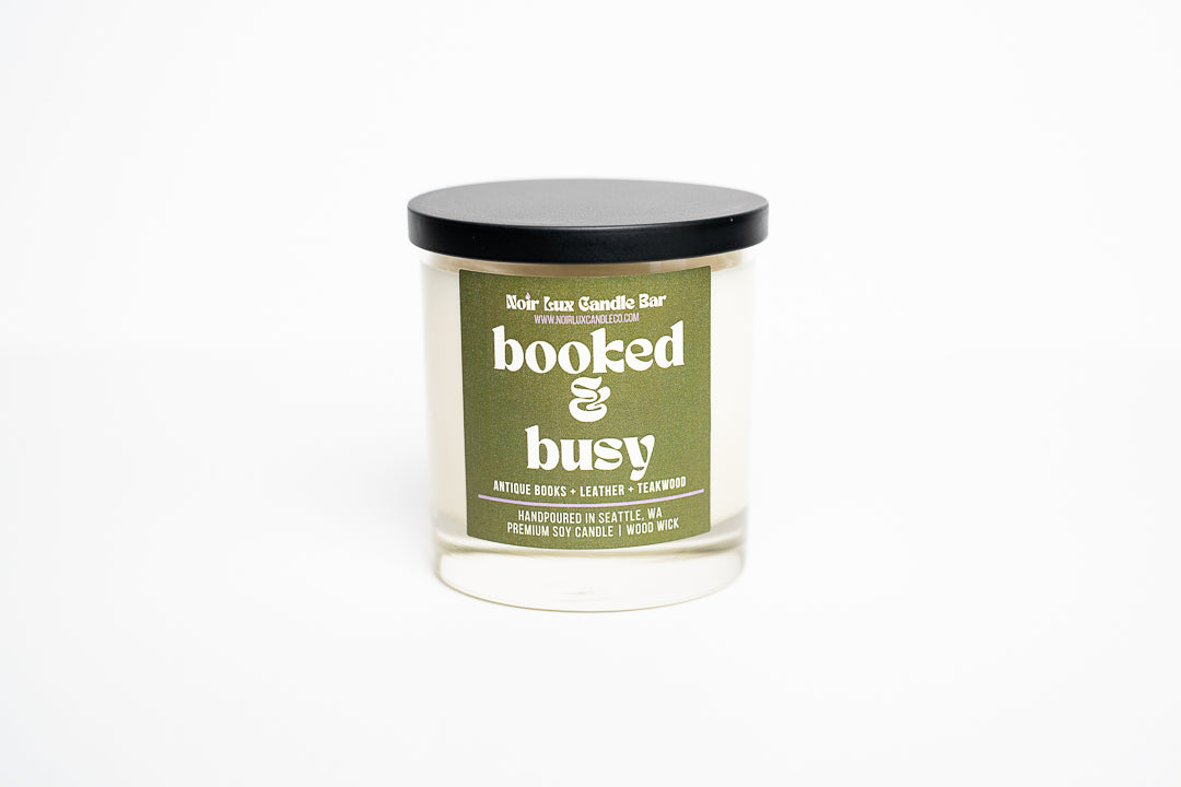 Booked and Busy Candle
