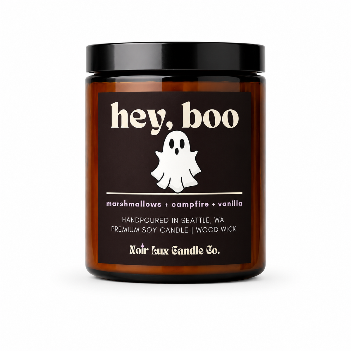 Hey, Boo Candle