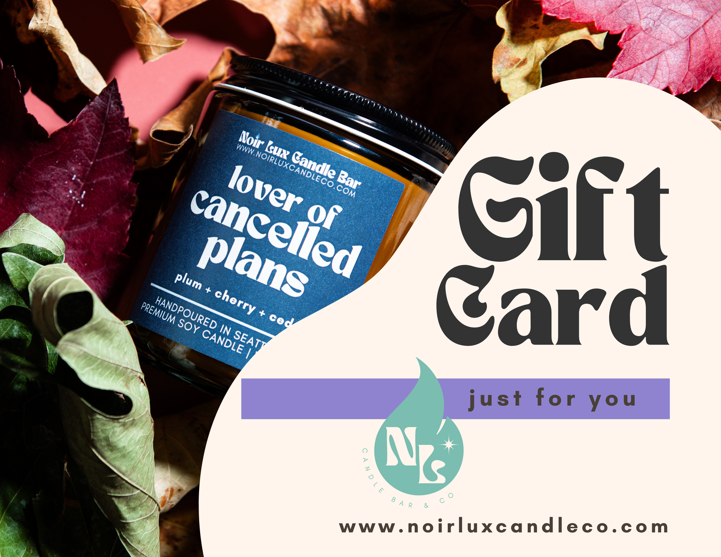 Noir Lux Candle Co. Gift Card