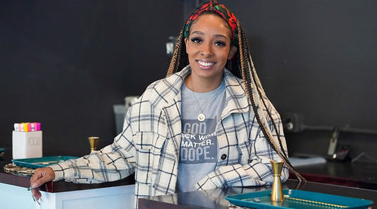 Colina Bruce of Noir Lux Candle Slays at Her New Candle Bar