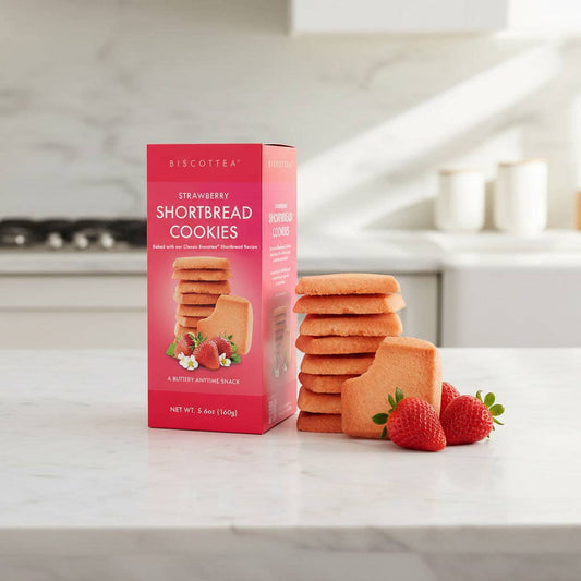 Biscottea Strawberry Shortbread