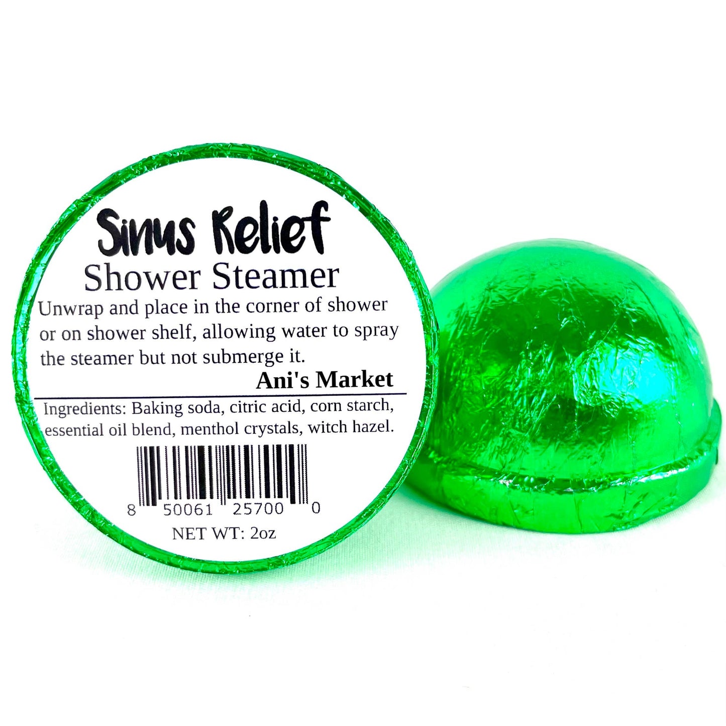 Natural Aromatherapy Shower Steamer Bomb