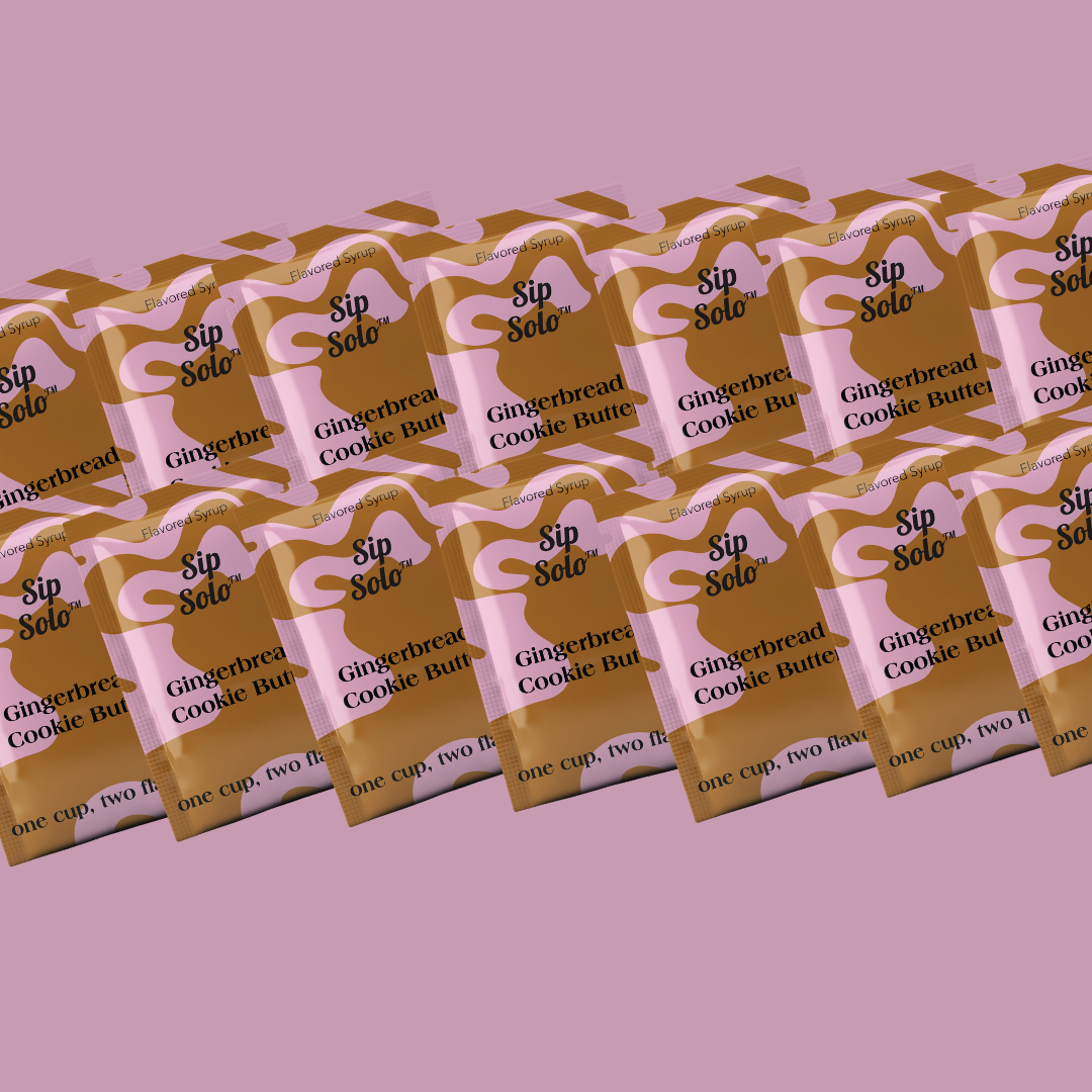 Sip Solo Gingerbread Cookie Butter Syrup