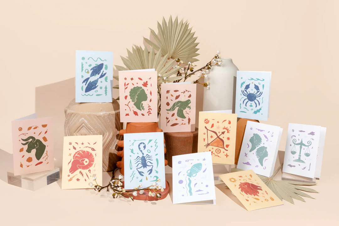 Astrology Greeting Card Set