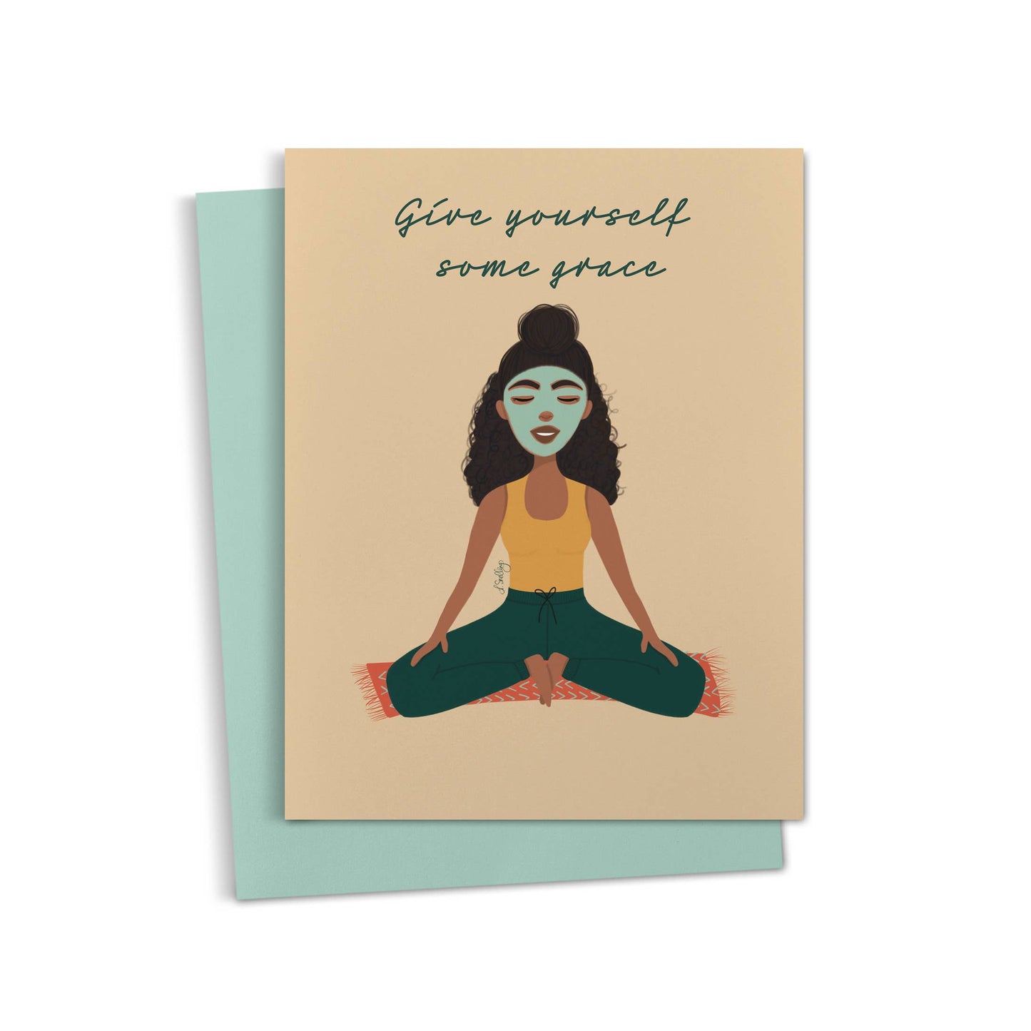 Give Yourself Some Grace Greeting Card