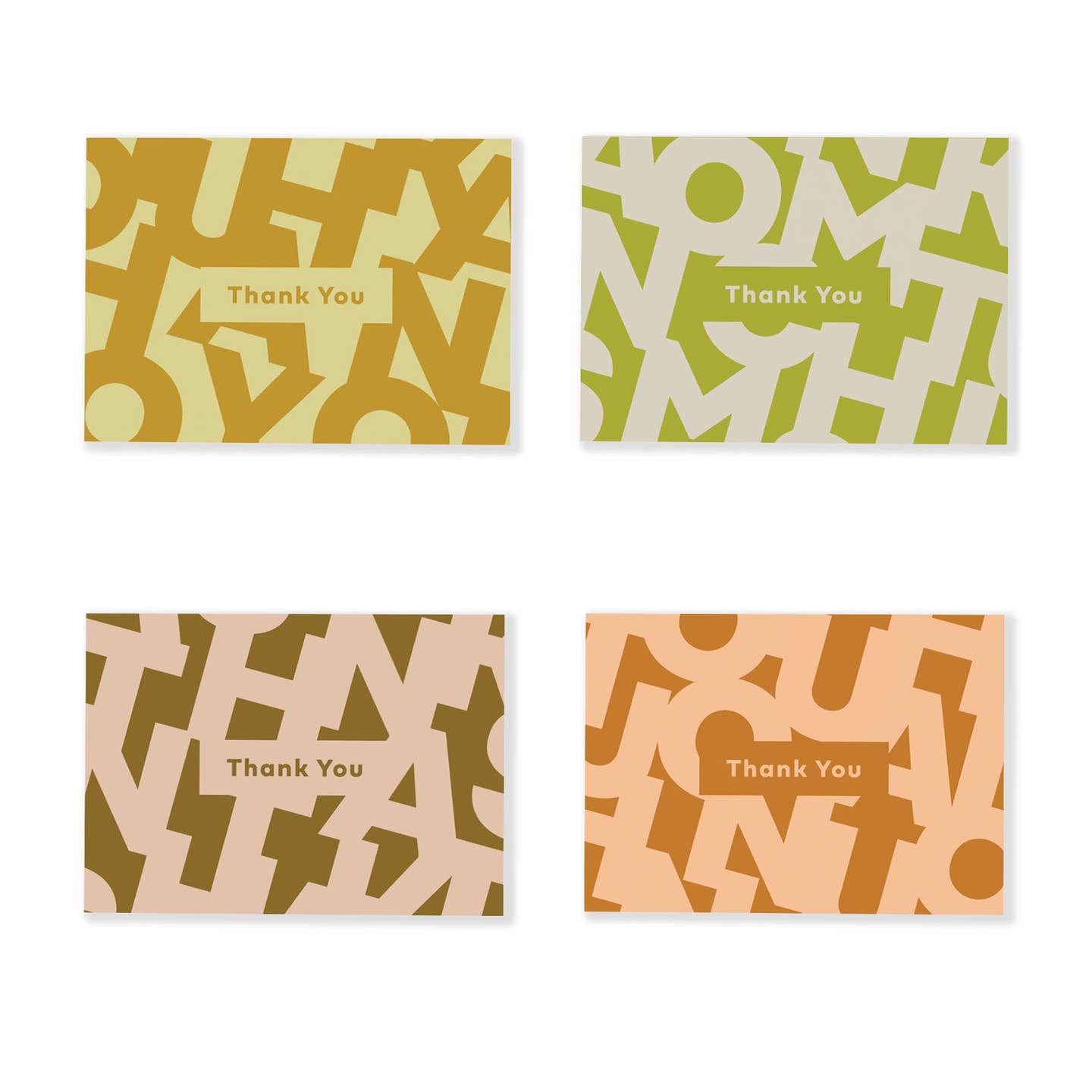 Thank You Greeting Card Set