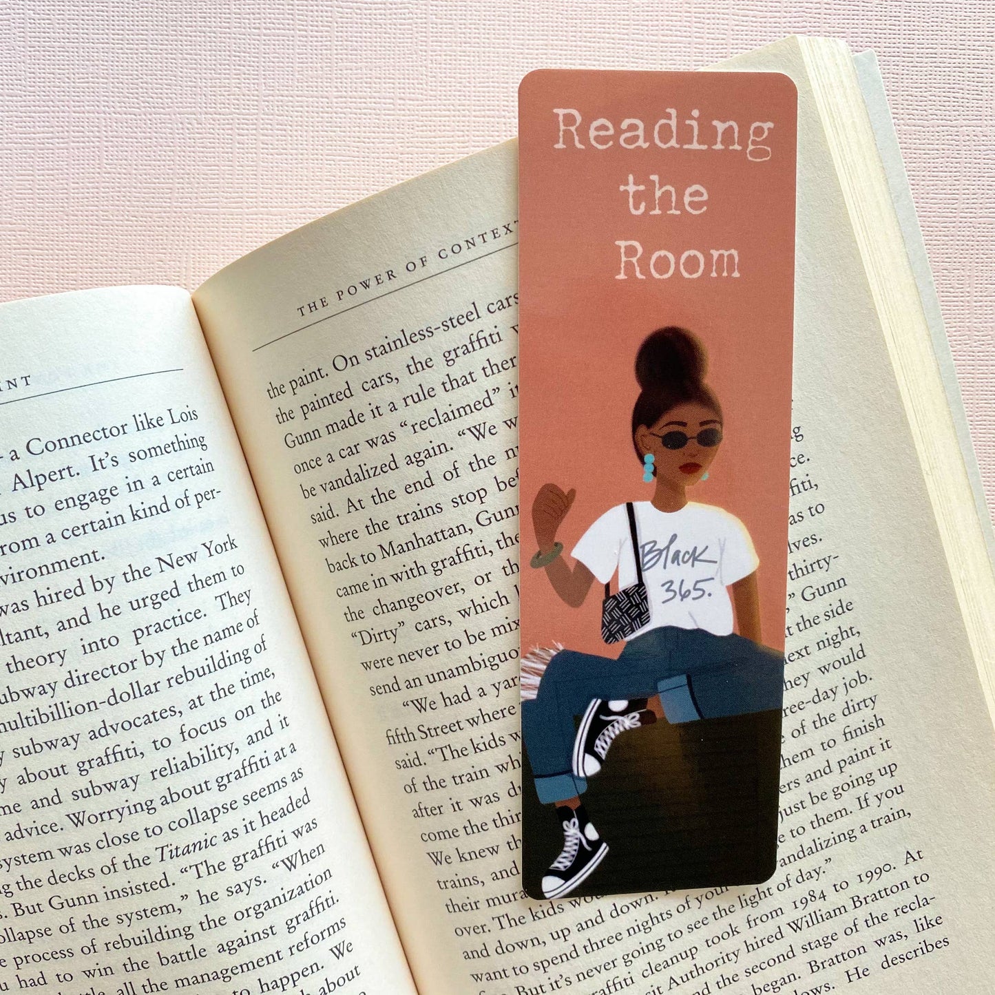 Reading the Room Bookmark