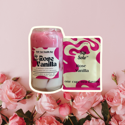 Rose Vanilla Bundle – Noir Lux x Sip Solo