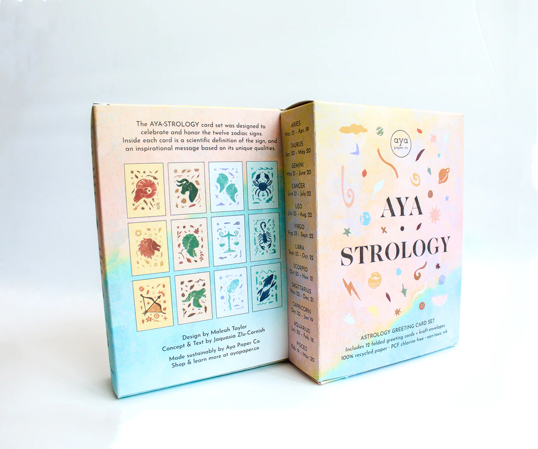 Astrology Greeting Card Set