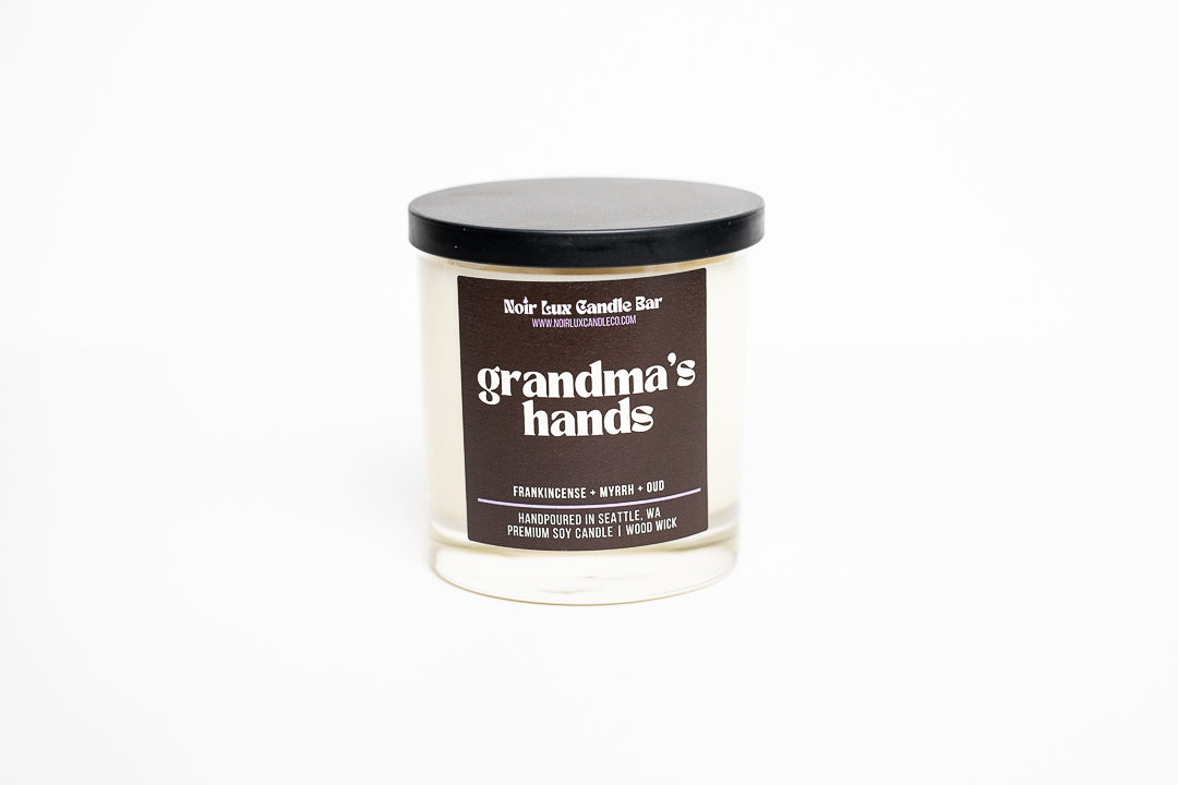 Grandma's Hands Candle