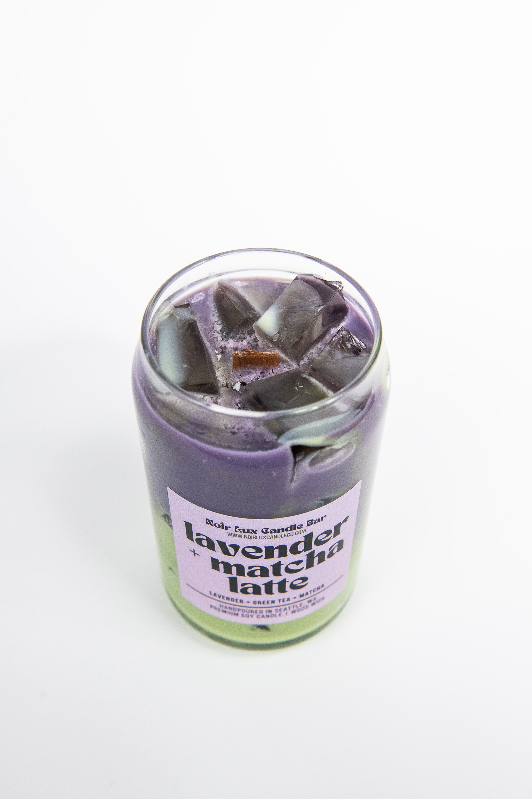Iced Lavender Matcha Latte Coffee Candle – Noir Lux Candle Co.
