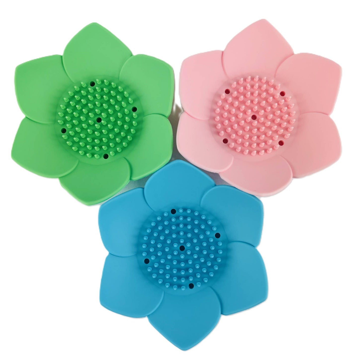 Soap and Shower Steamer Silicone Lotus Tray