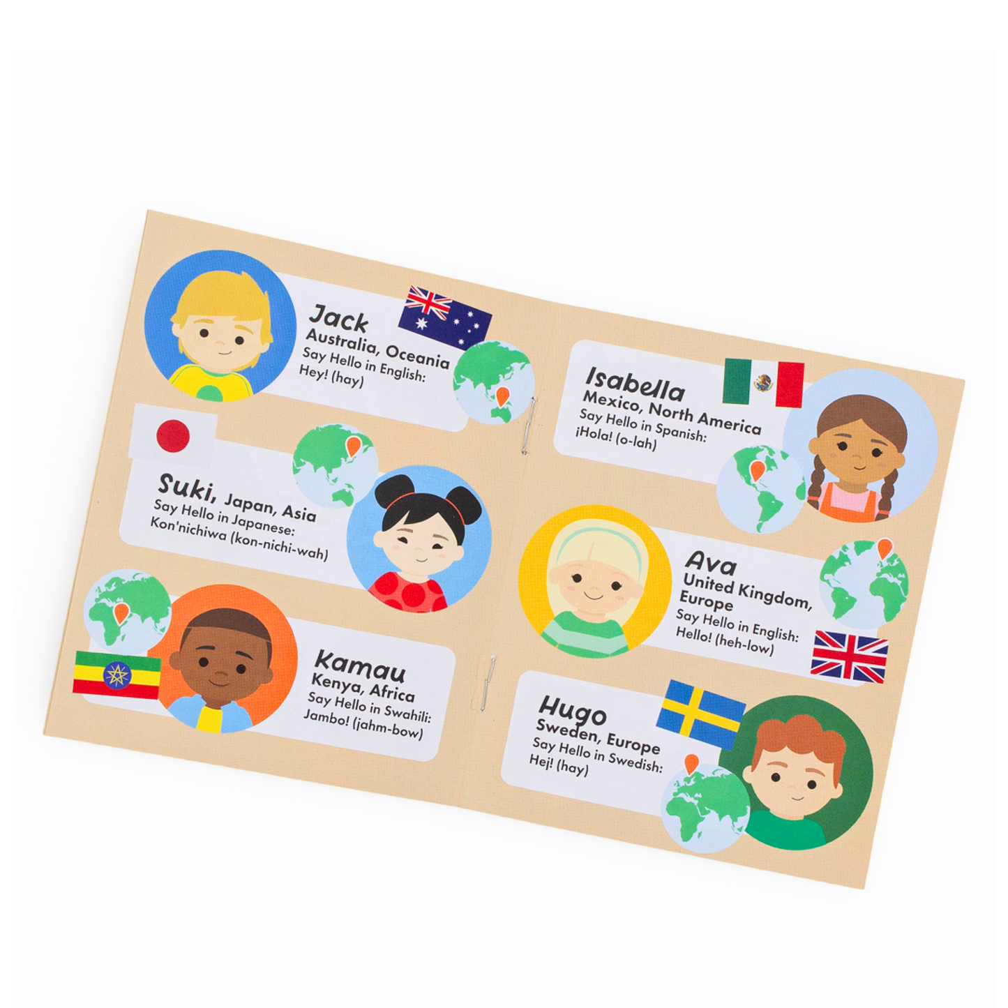 Kids of the World: Memory Match Game