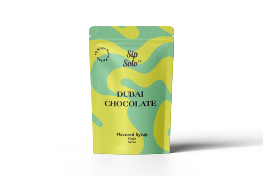 Sip Solo Dubai Chocolate Syrup