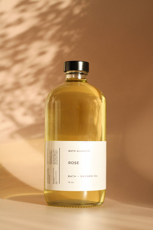 Rose Bath + Shower Oil