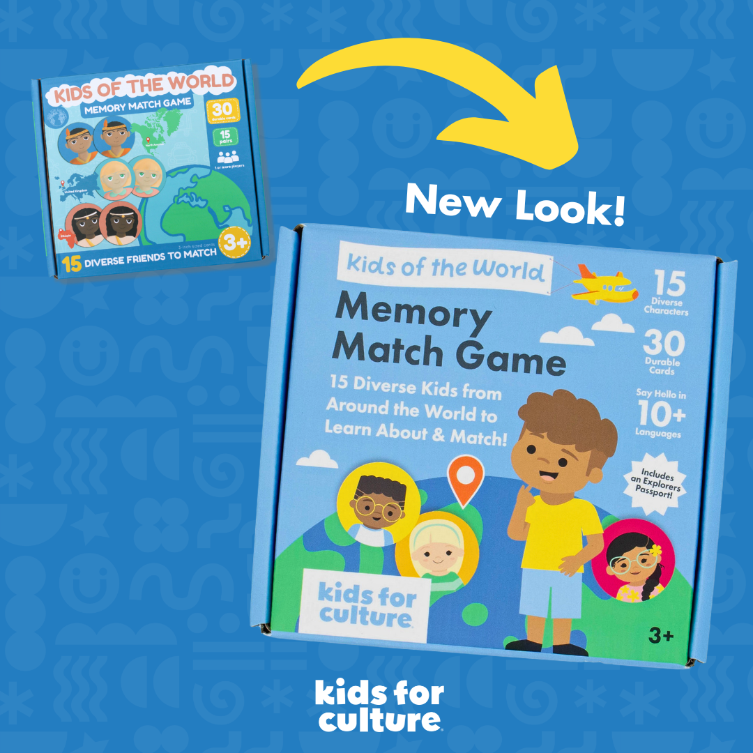 Kids of the World: Memory Match Game