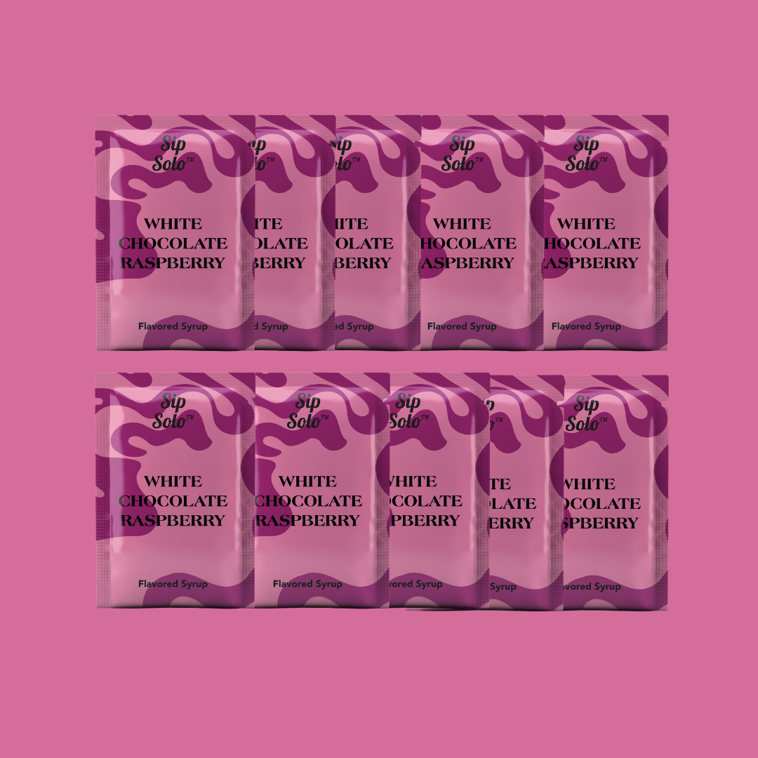 Sip Solo White Chocolate Raspberry - 10 packets