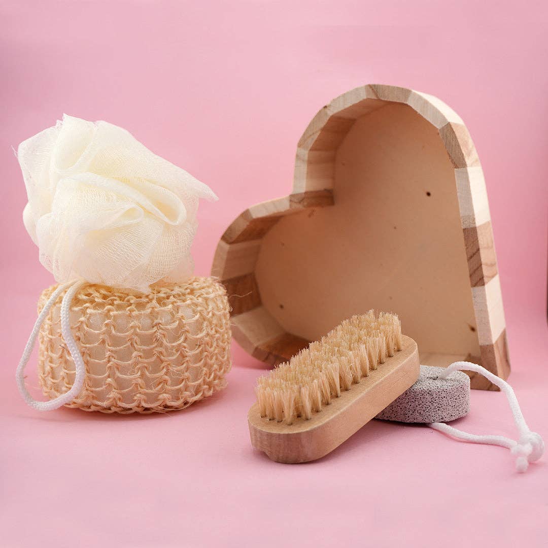 Exfoliating Bath and Shower Set