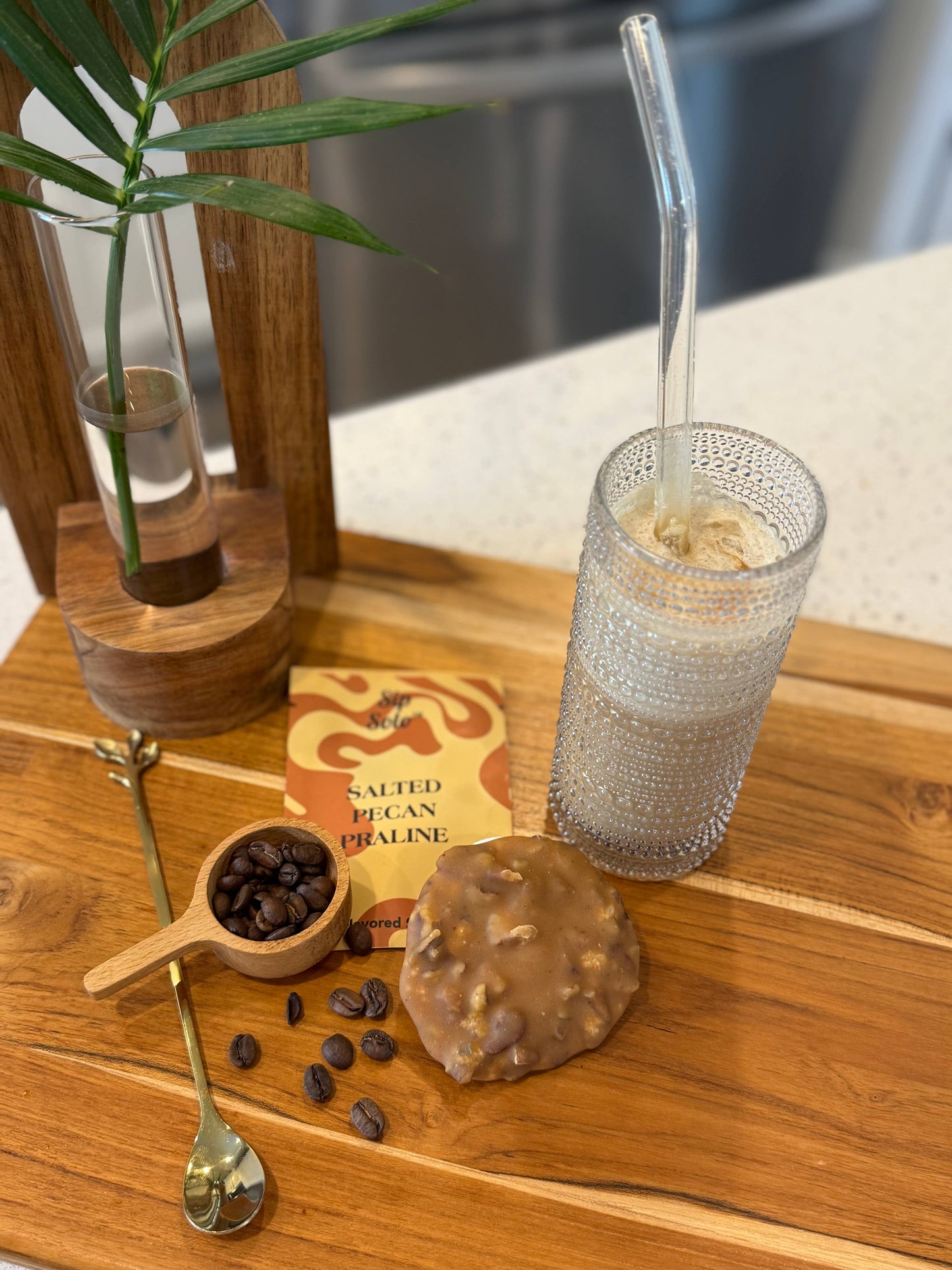 Sip Solo Salted Pecan Praline Syrup