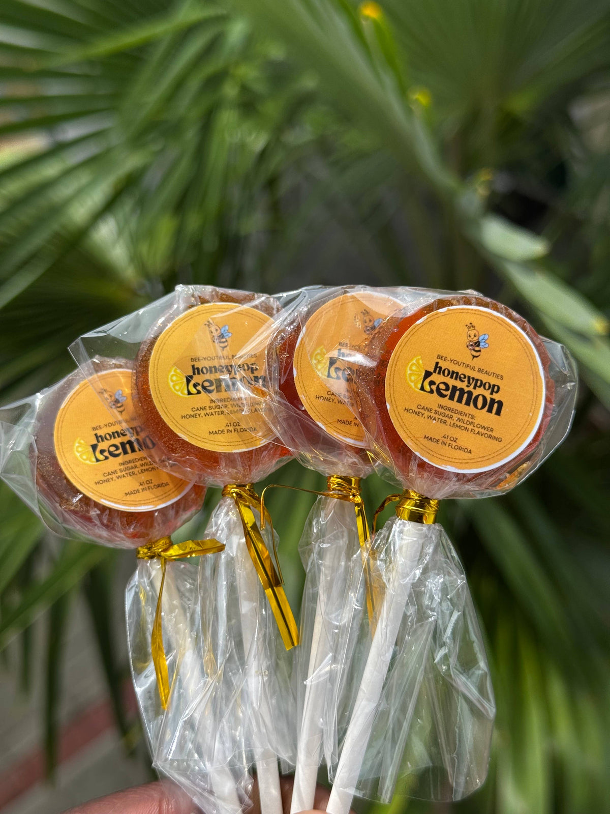 HONEY LOLLIPOPS