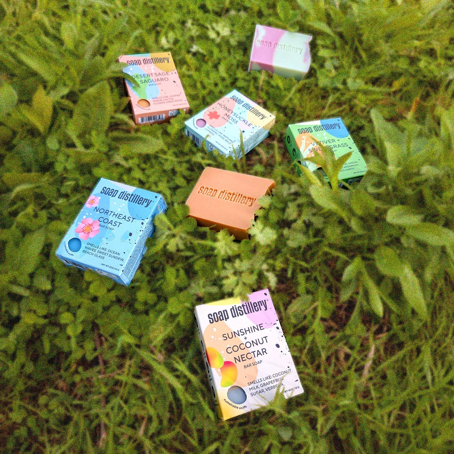 Honeysuckle + Moss Bar Soap