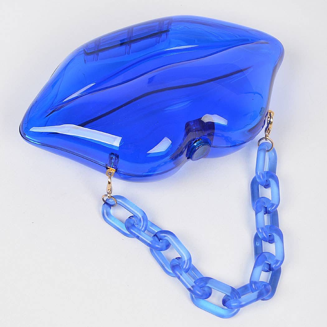 Clear Lip Plastic Bag W/chain