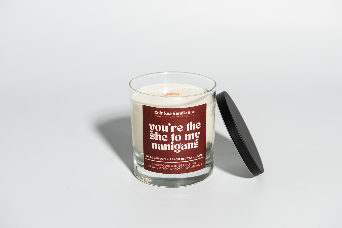 You’re the She to My Nanigans Candle