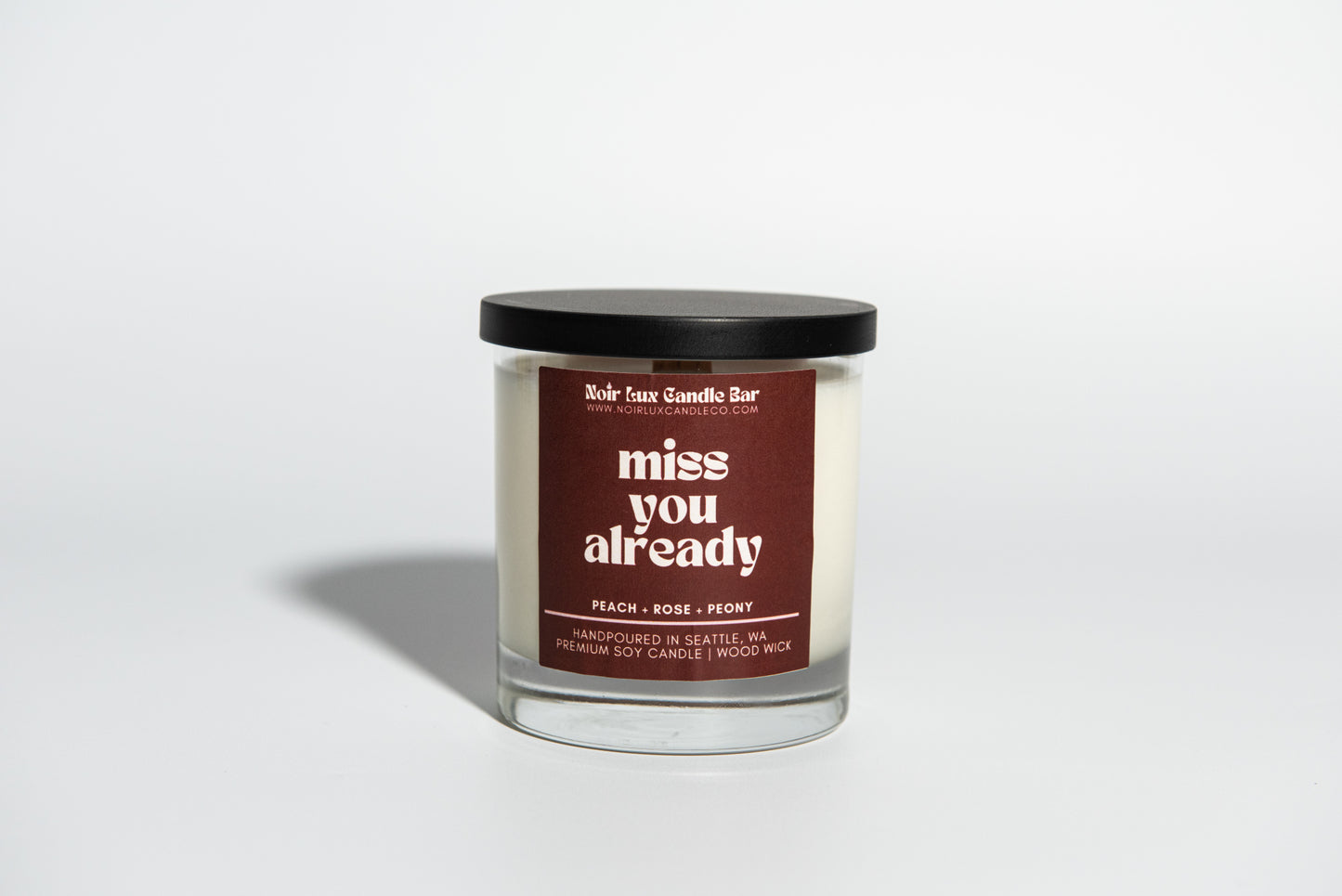 Miss You Already Candle