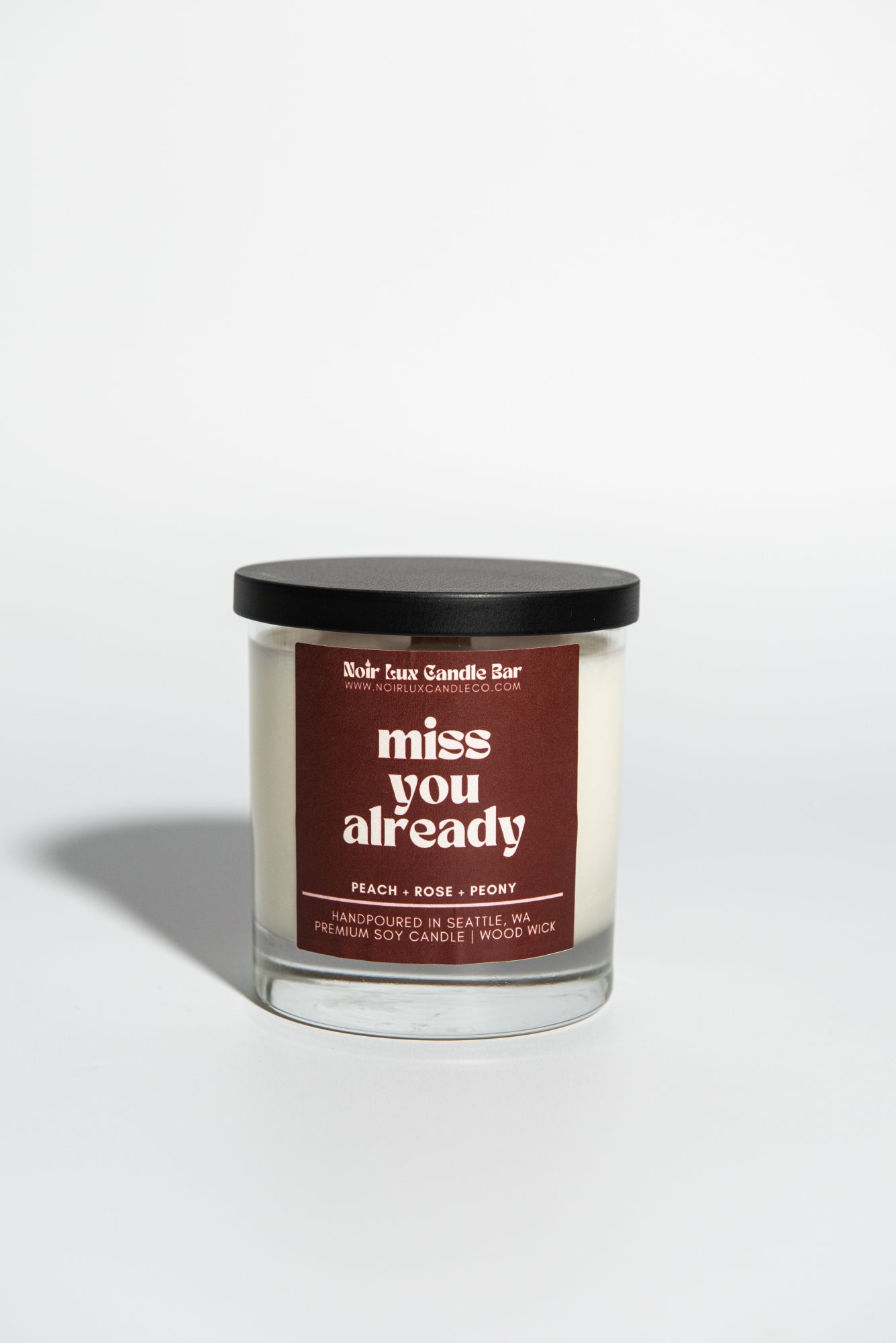 Miss You Already Candle