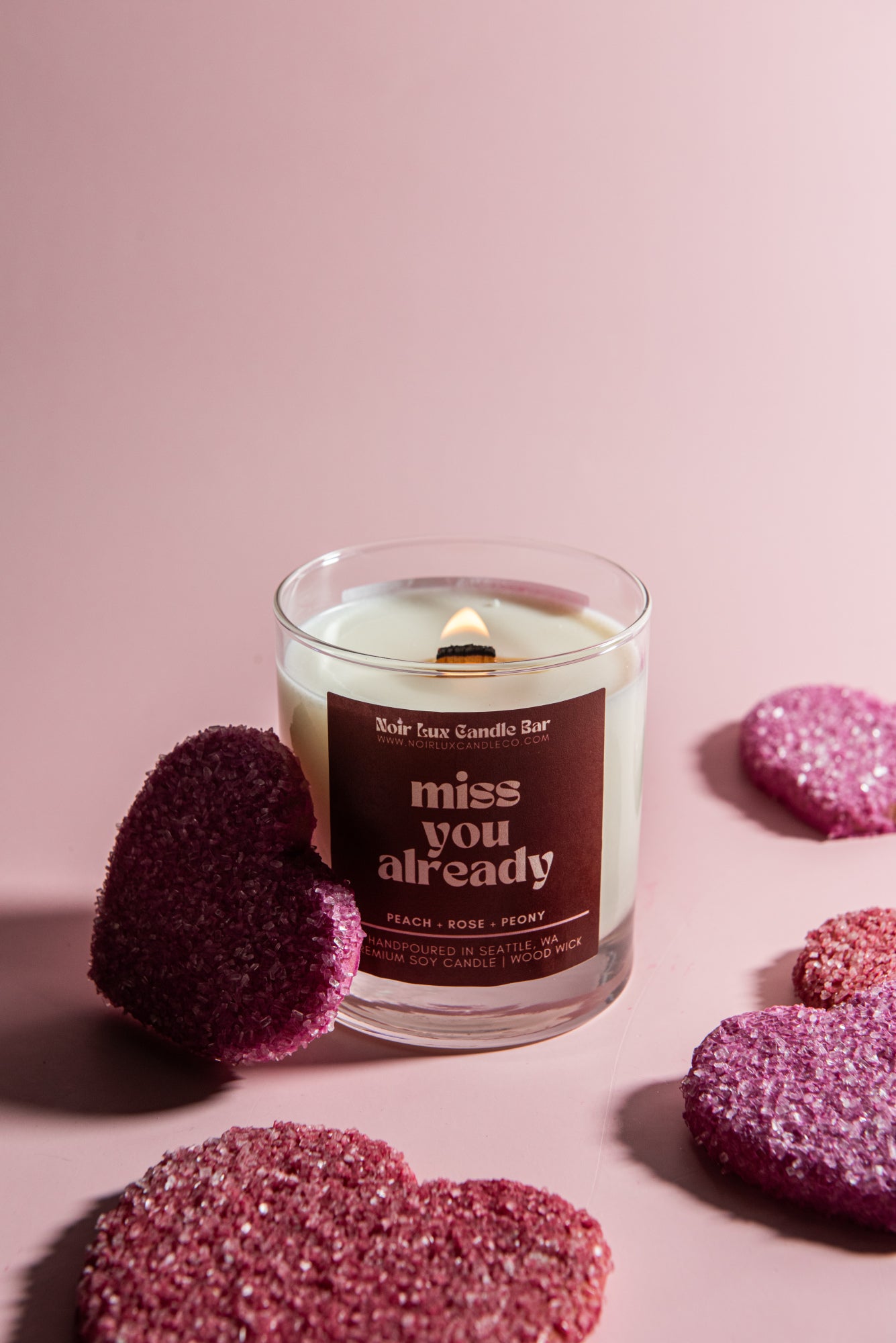 Miss You Already Candle