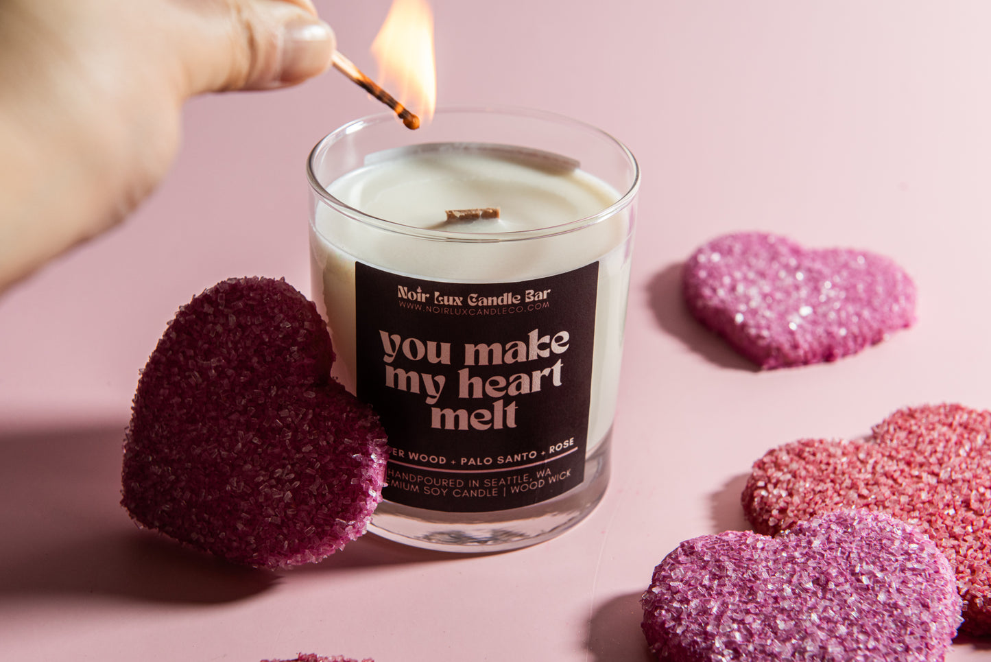 You Make My Heart Melt Candle