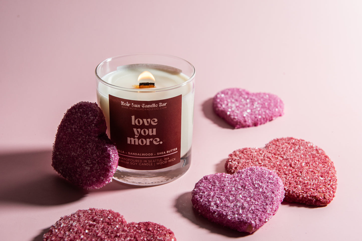 Love You More Candle
