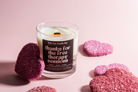 Thanks for the Free Therapy Sessions Candle