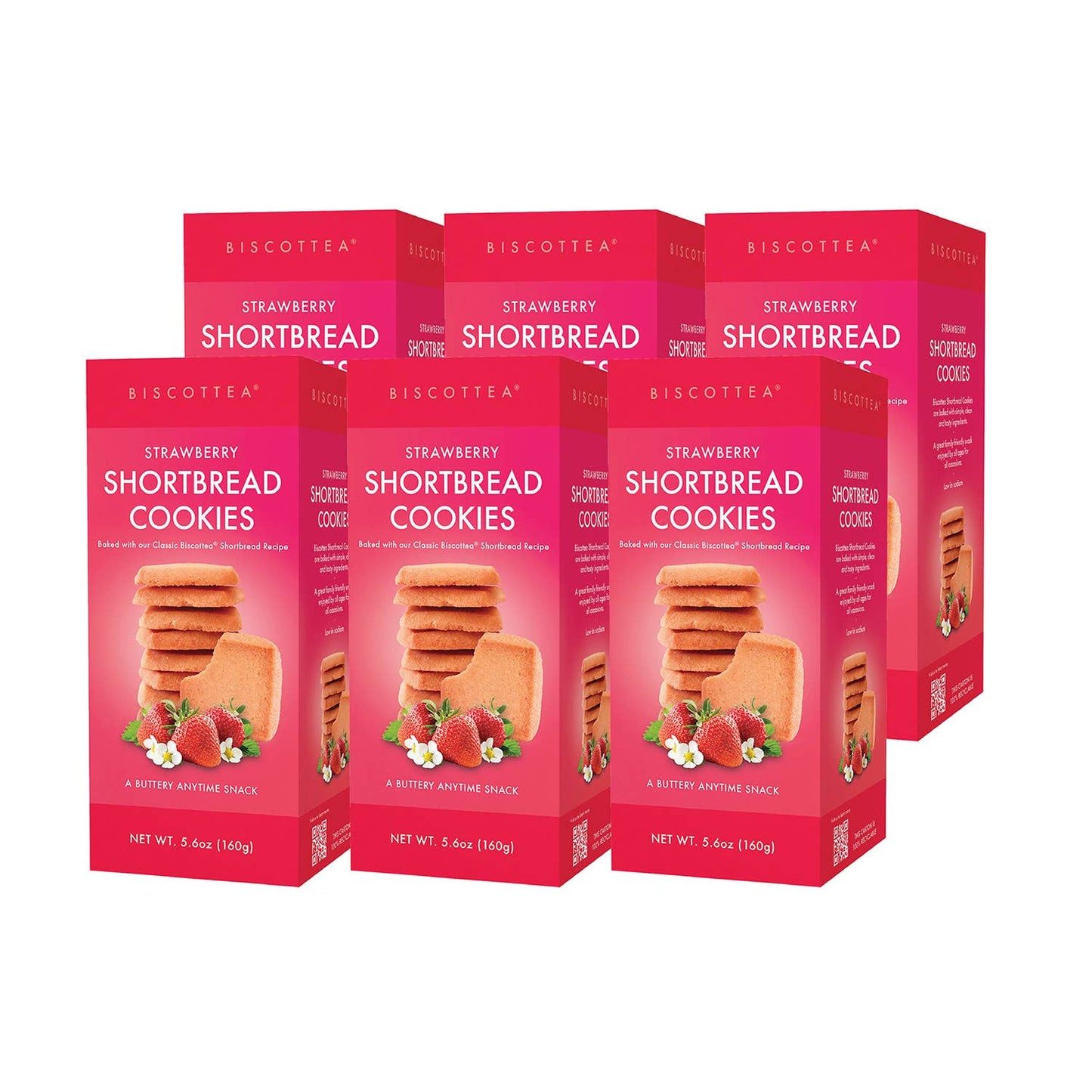 Biscottea Strawberry Shortbread