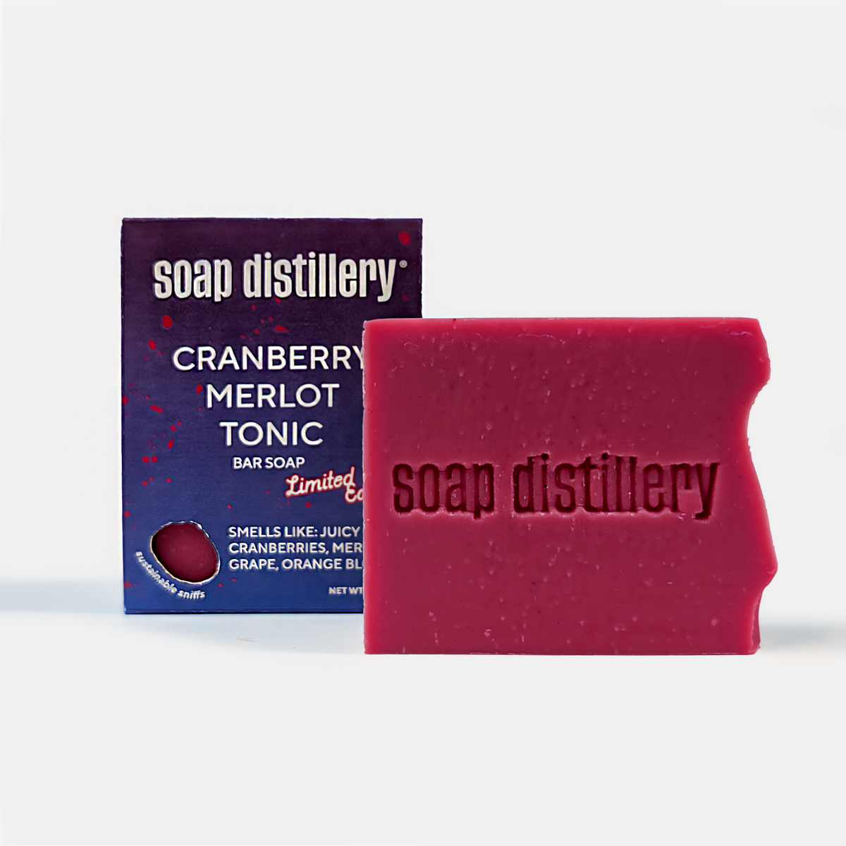 Cranberry Merlot Tonic Bar Soap - Holiday Pre-Order