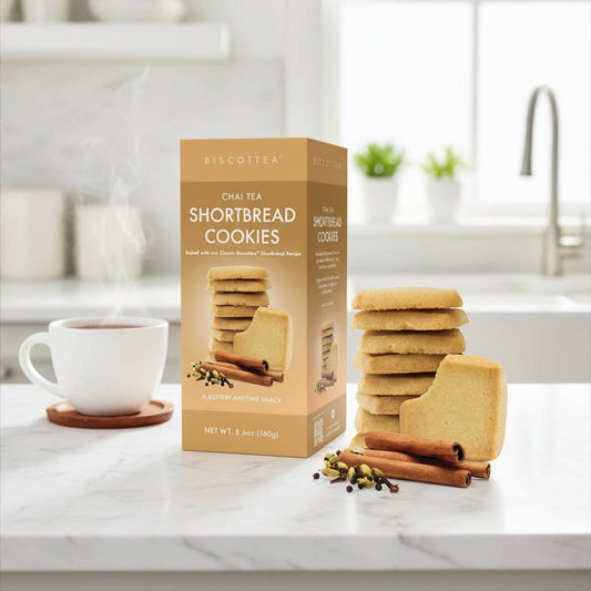 Biscottea Chai Tea Shortbread