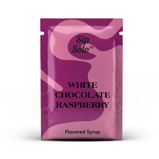 White Chocolate Raspberry Single-Serve Flavored Syrup