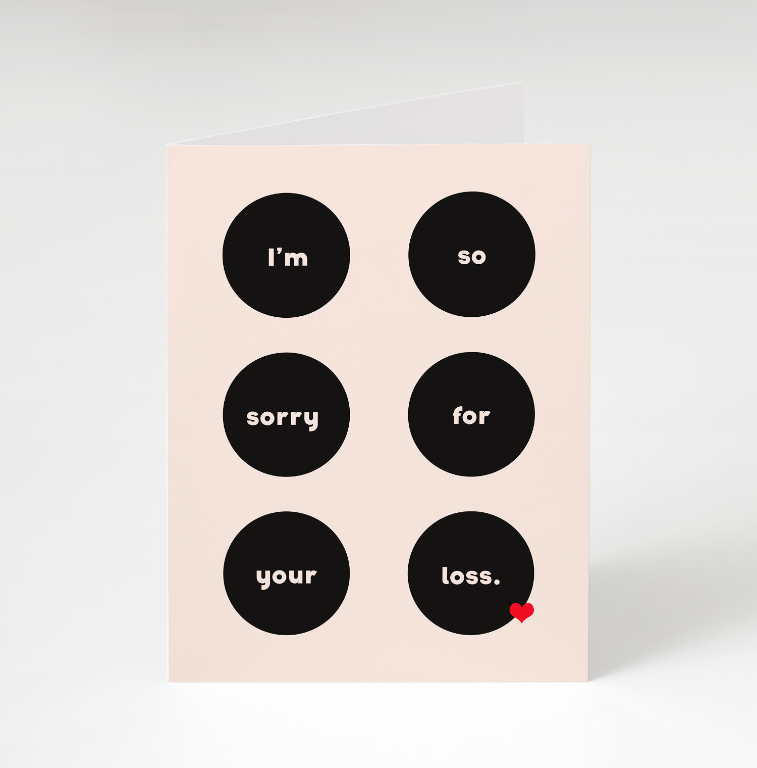 Sorry For Your Loss Card – Noir Lux Candle Co.