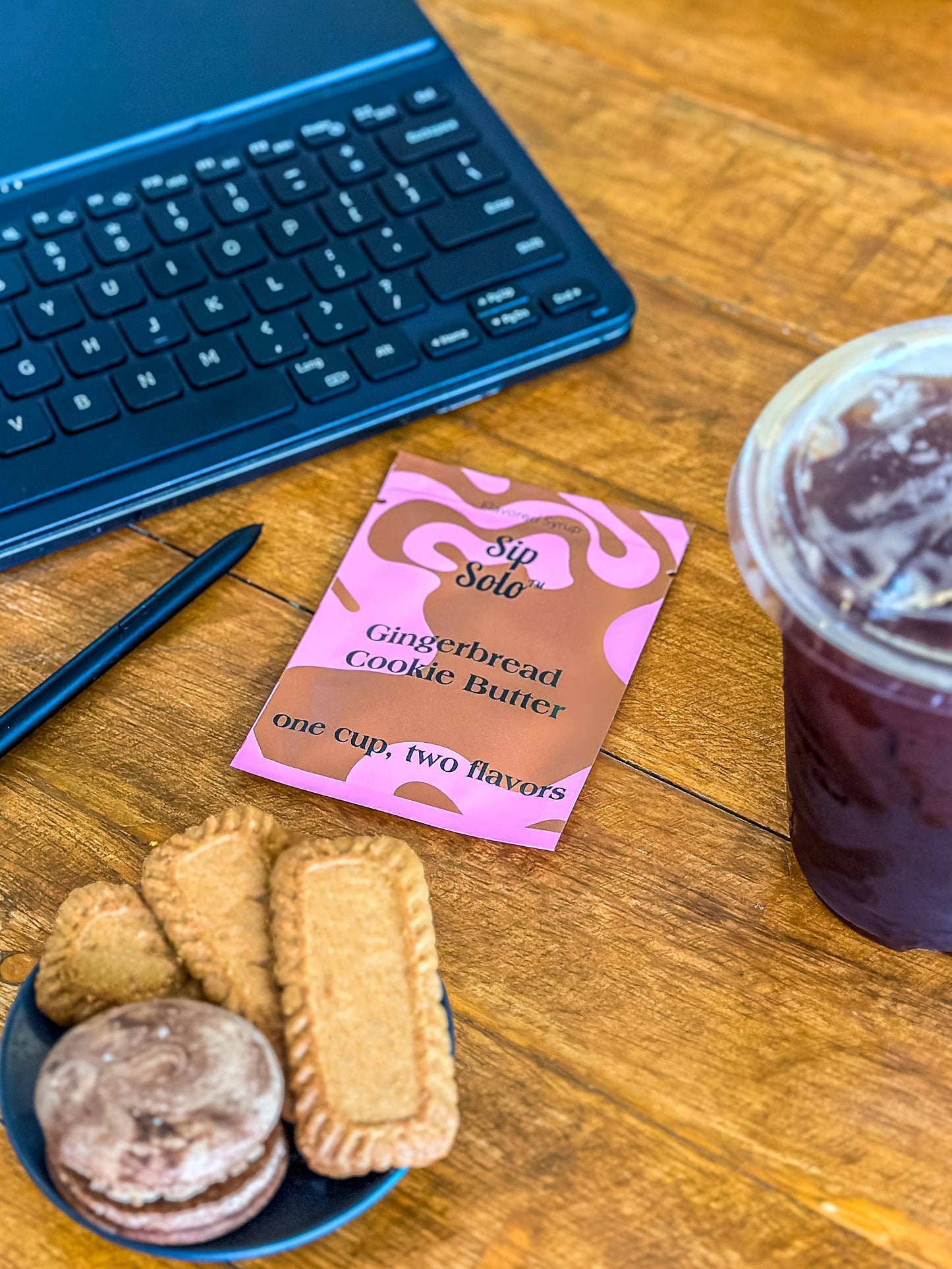 Sip Solo Gingerbread Cookie Butter Syrup