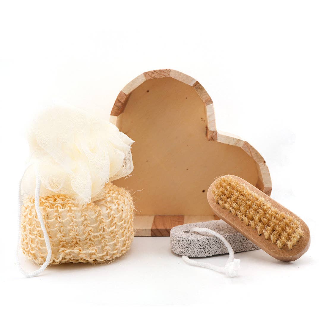 Exfoliating Bath and Shower Set