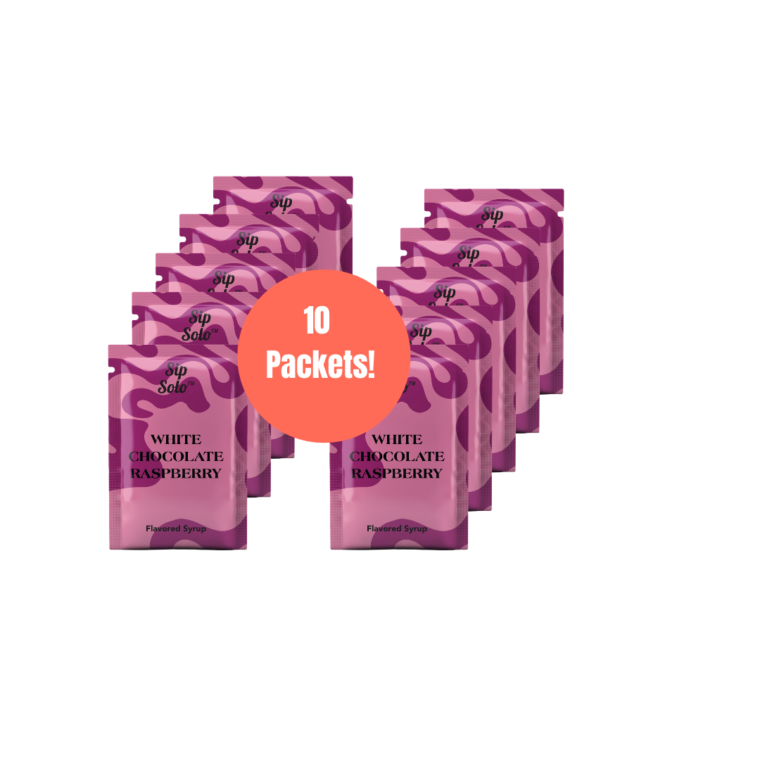 White Chocolate Raspberry Single-Serve Flavored Syrup