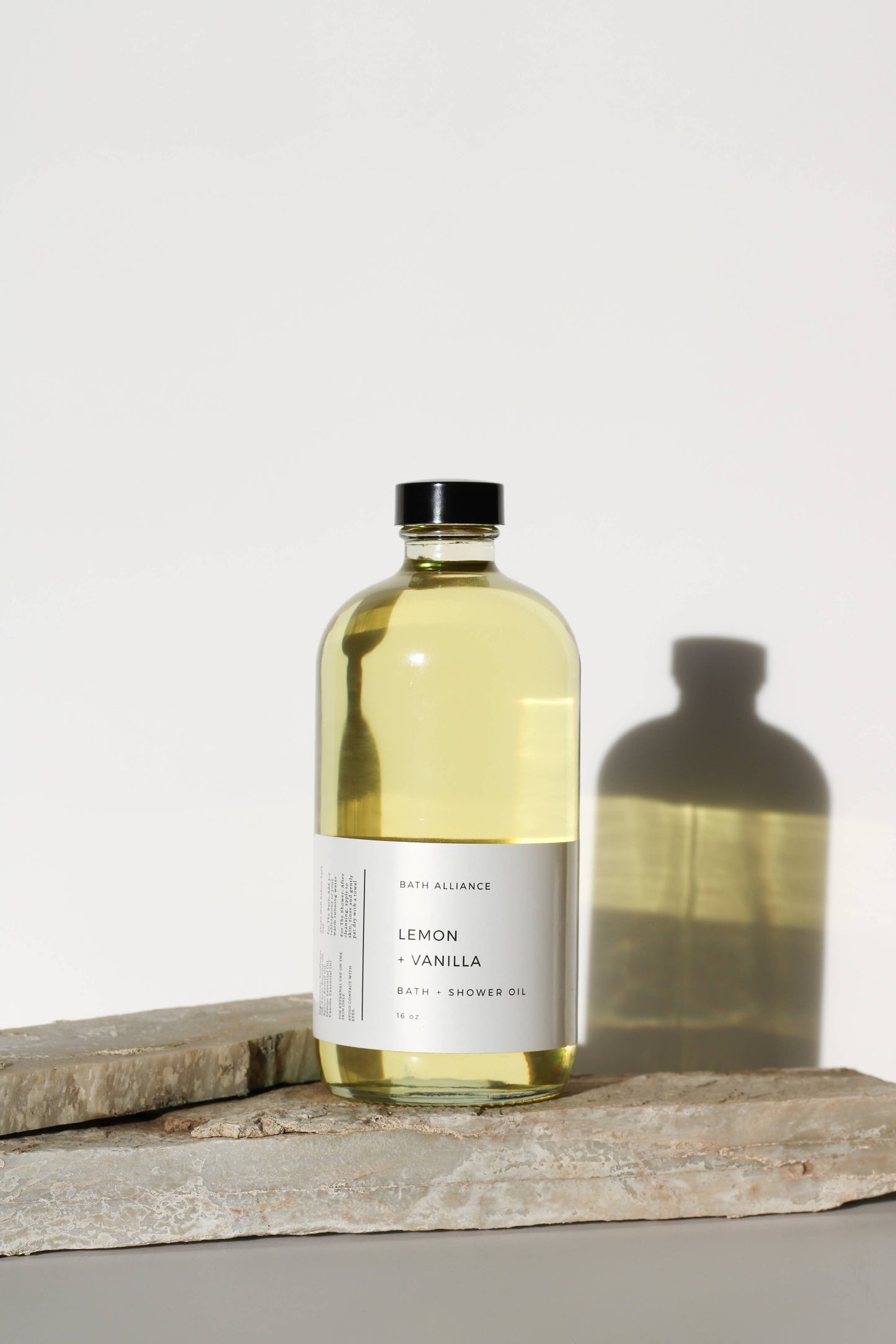 Lemon + Vanilla Bath + Shower Oil