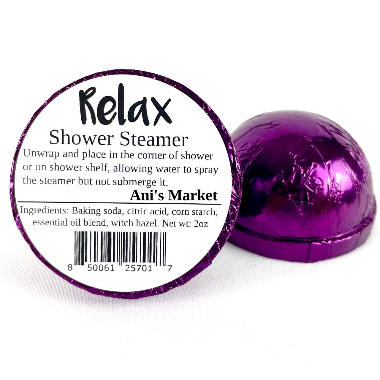 Natural Aromatherapy Shower Steamer Bomb
