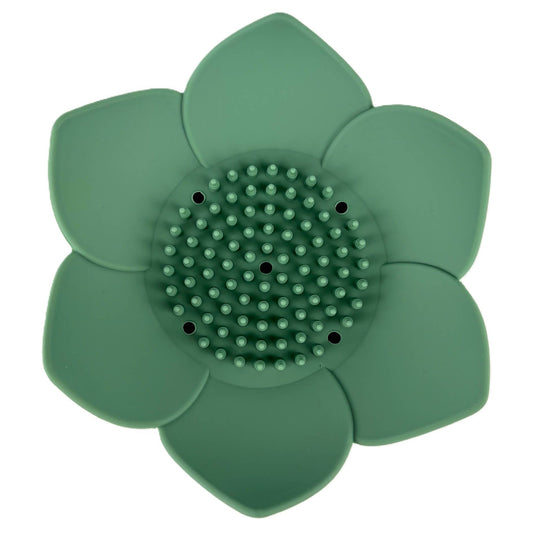 Soap and Shower Steamer Silicone Lotus Tray