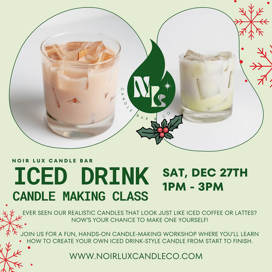 Iced Drink Candle Making Class