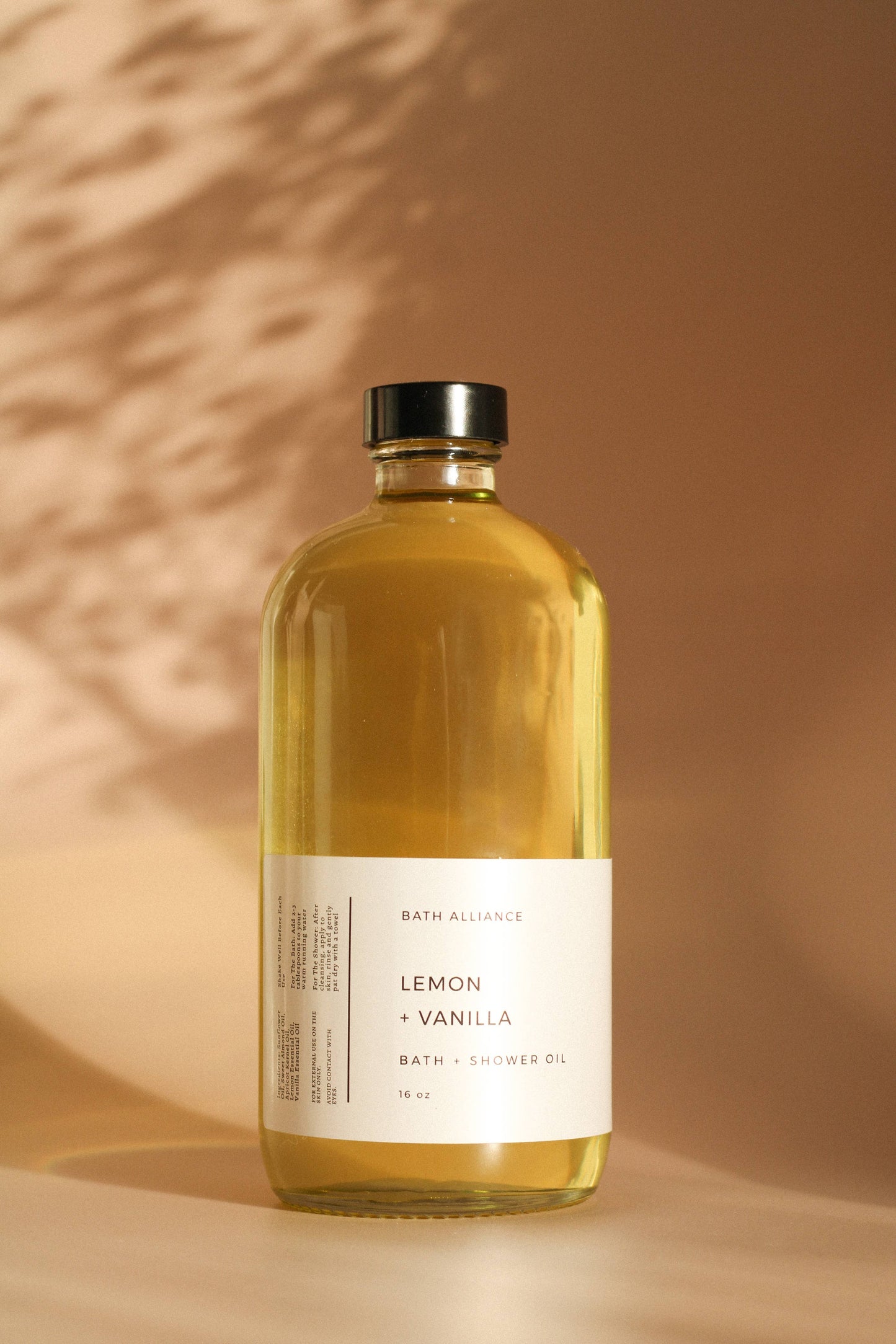 Lemon + Vanilla Bath + Shower Oil